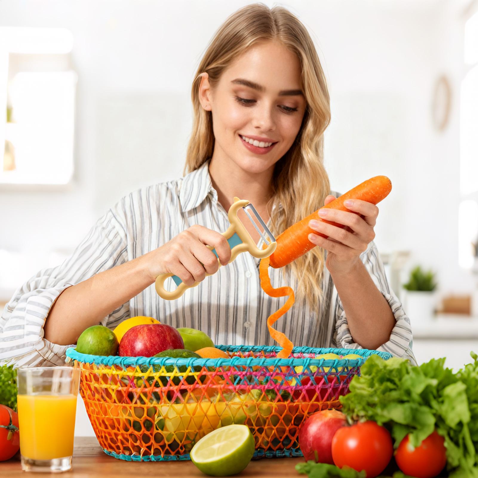 Veggie Peeler Handheld Kitchen - Kitchen Gadgets For Men 评论和价格