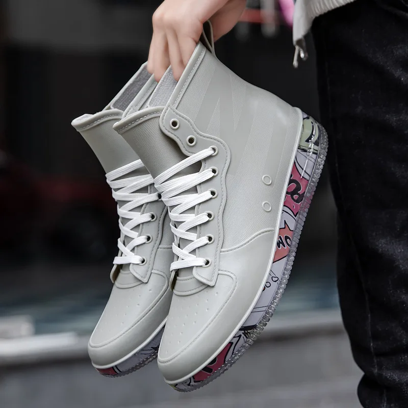 Men Rain Boots Fashion Trendy  - Kitchen Gadgets For Men 评论和价格