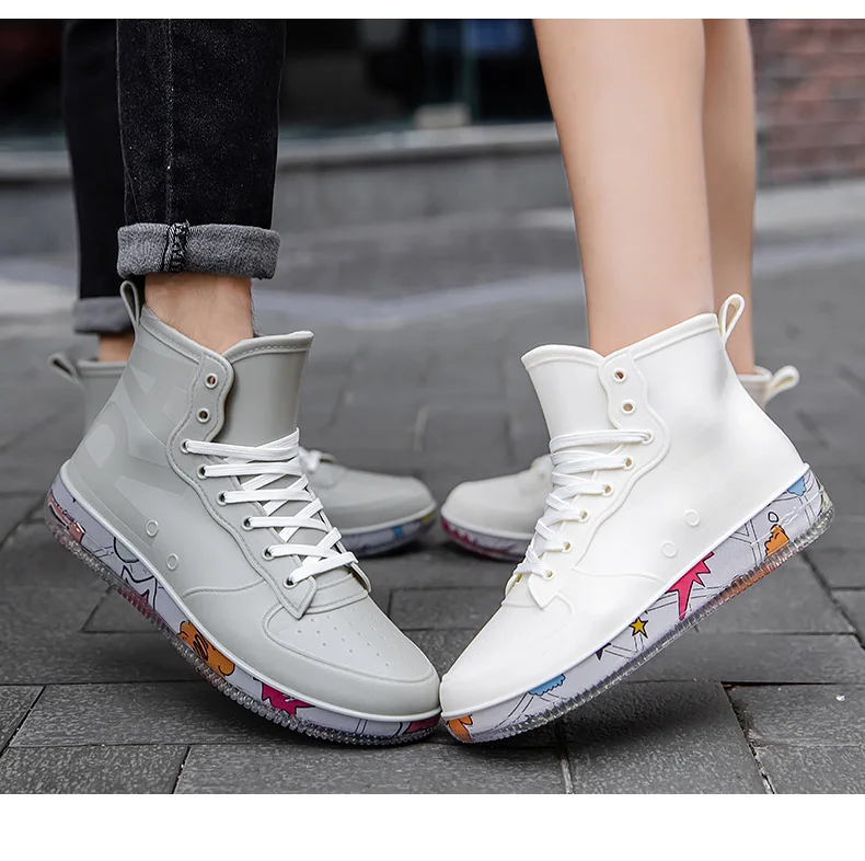 Men Rain Boots Fashion Trendy  - Kitchen Gadgets For Men 评论和价格