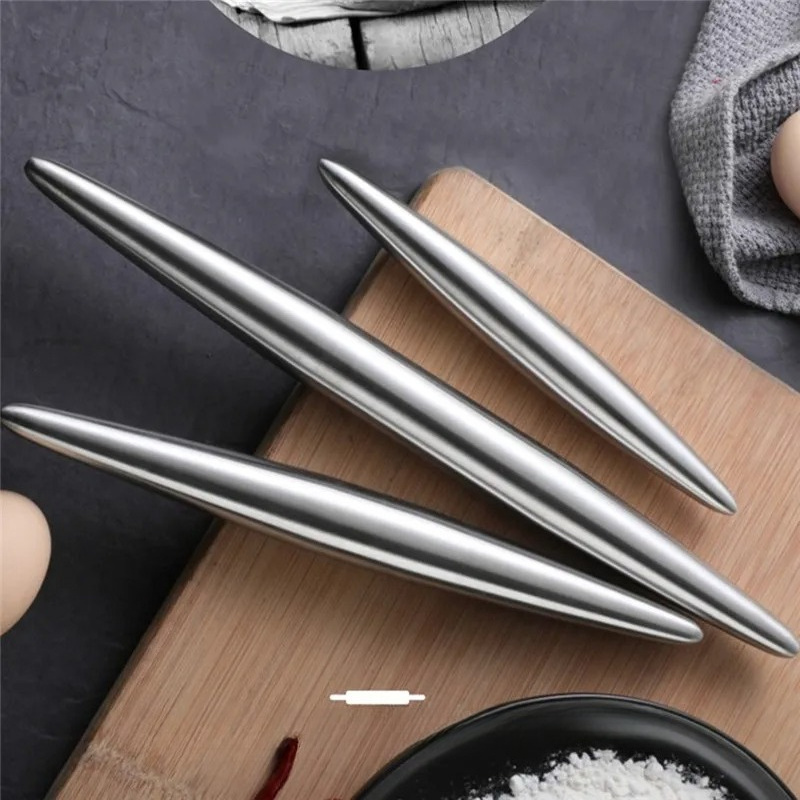 1Pc Stainless Steel Rolling Pi - Kitchen Gadgets Dumpling Maker 评论和价格
