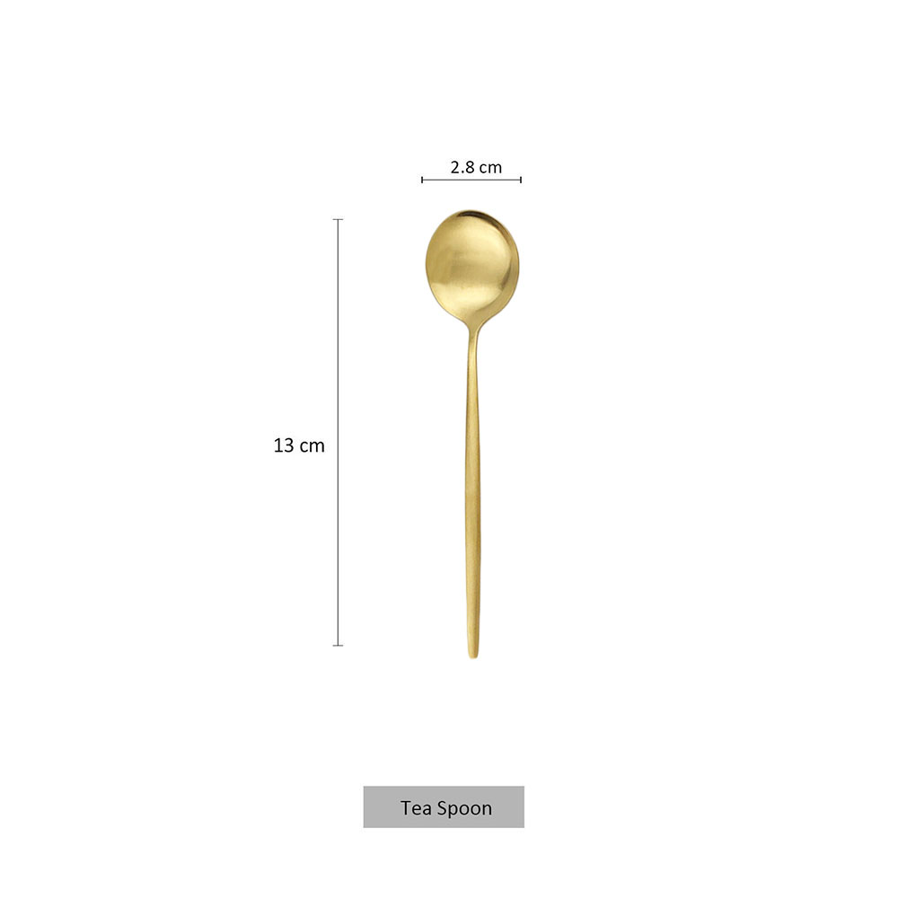 6Pcs Matte Stainless Steel Tea - Kitchen Gadgets Gold 评论和价格