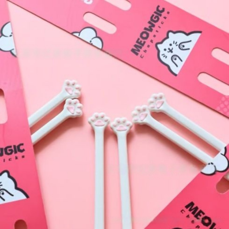 New Cat Paw Chopsticks For Bab - Kitchen Helper Gadgets 评论和价格