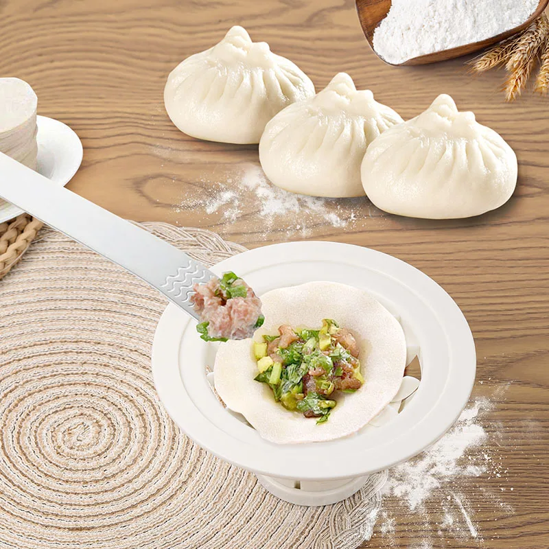 Hot Chinese Baozi Mold DIY Pas - Kitchen Gadgets Dumpling Maker 评论和价格